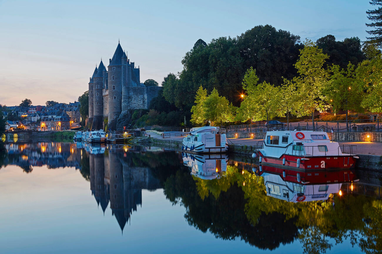 Josselin le soir