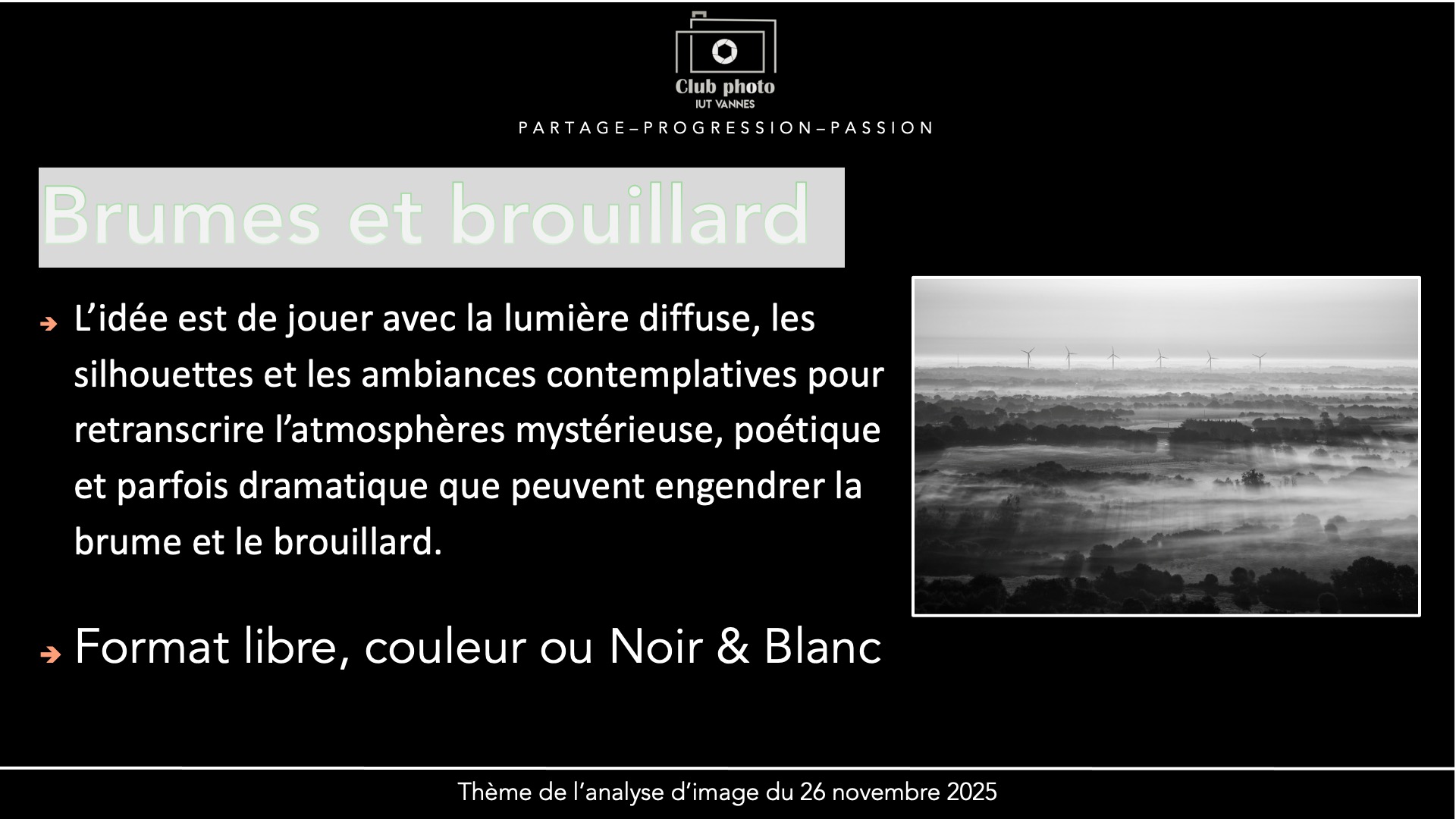 Brumes et brouillard
