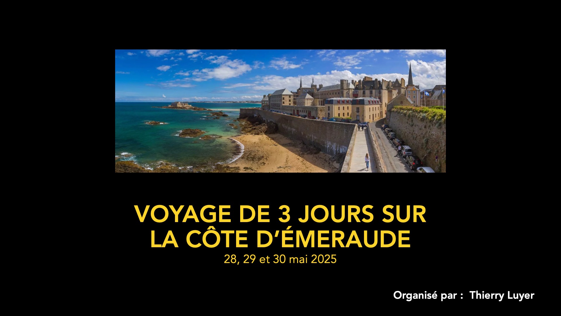 Voyage de trois jours sur la côte d'émeraude