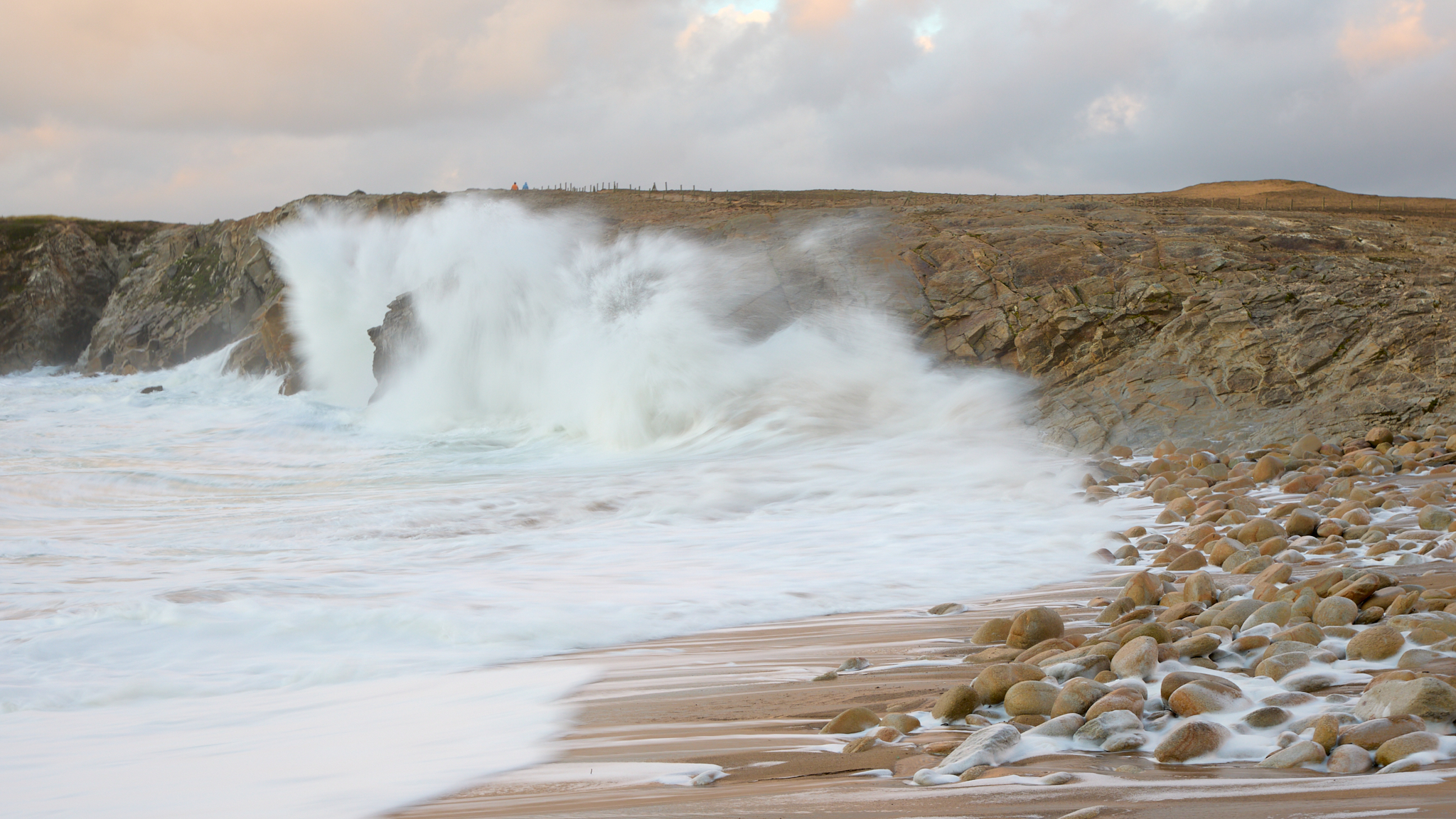 Atelier pose longue sur la presqu'île de Quiberon